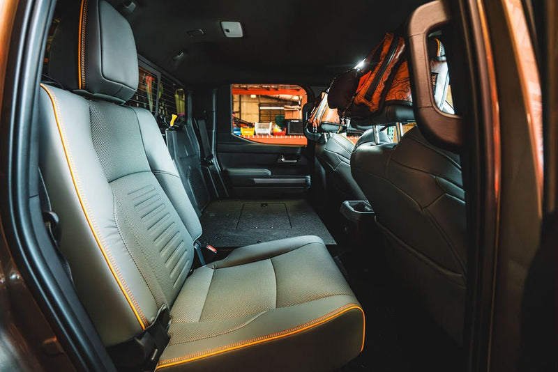 Load image into Gallery viewer, Toyota Tacoma - 2024-Present - 4th Gen - Hybrid - Double Cab - Explore Series - Seat Delete Plate System - Second Row
