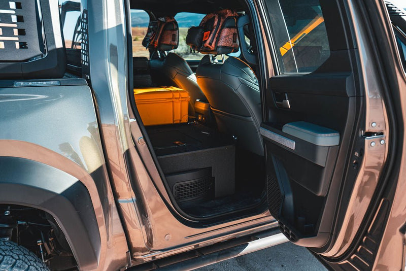 Load image into Gallery viewer, Toyota Tacoma - 2024-Present - 4th Gen - Hybrid - Double Cab - Explore Series - Seat Delete Plate System - Second Row
