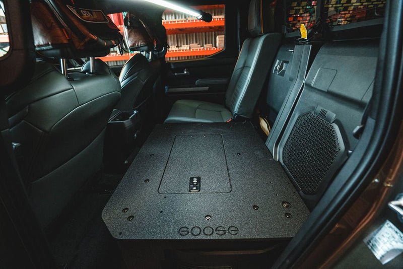 Load image into Gallery viewer, Toyota Tacoma - 2024-Present - 4th Gen - Hybrid - Double Cab - Explore Series - Seat Delete Plate System - Second Row
