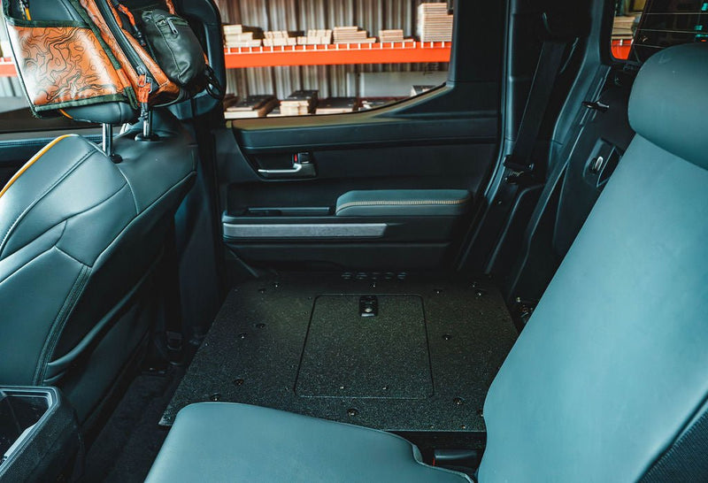 Load image into Gallery viewer, Toyota Tacoma - 2024-Present - 4th Gen - Hybrid - Double Cab - Explore Series - Seat Delete Plate System - Second Row
