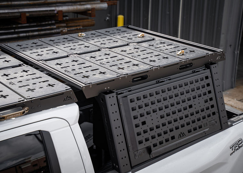 Load image into Gallery viewer, Toyota Tacoma (2005+) Bed Rack - DRIFTR Topper (Add-on)
