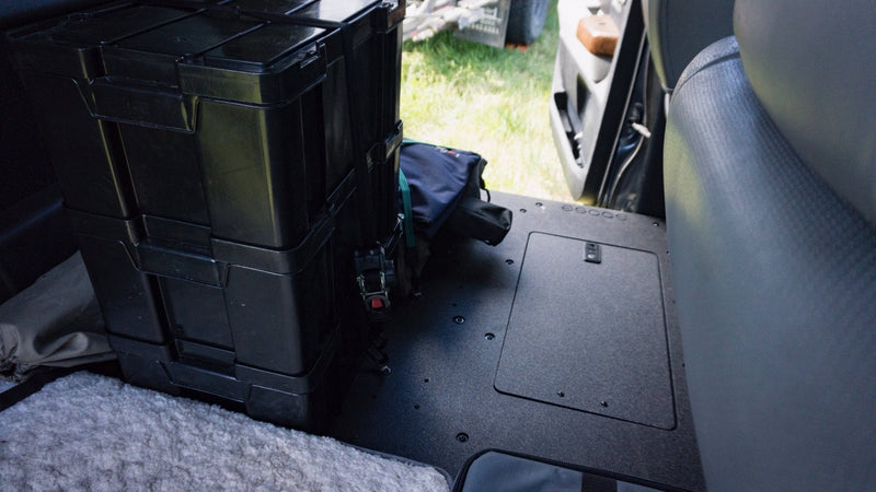 Load image into Gallery viewer, Toyota Tundra 2007-2013 2nd Gen. CrewMax - Second Row Seat Delete Plate System
