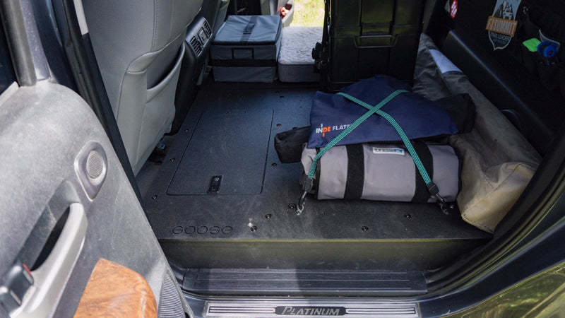 Load image into Gallery viewer, Toyota Tundra 2007-2013 2nd Gen. CrewMax - Second Row Seat Delete Plate System
