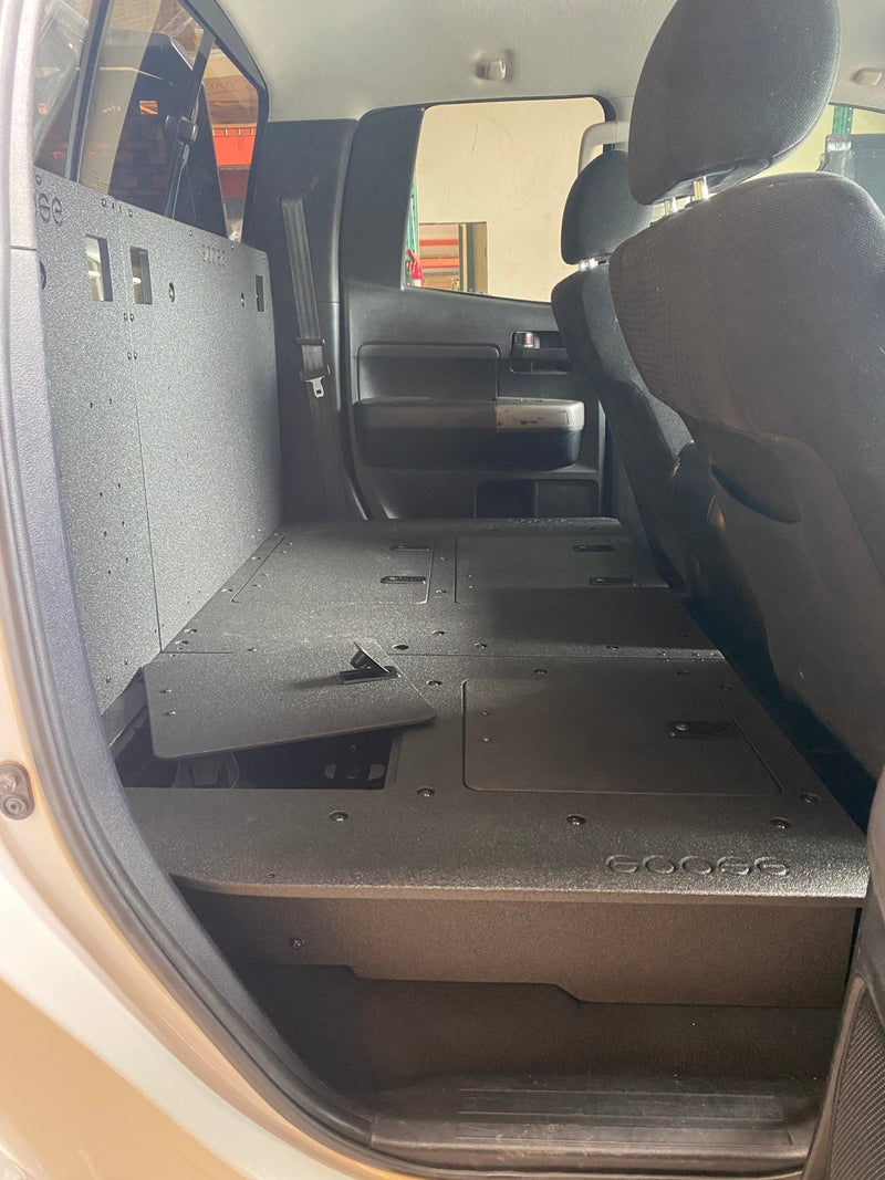 Load image into Gallery viewer, Toyota Tundra 2007-2013 2nd Gen. Double Cab - Second Row Seat Delete Plate System
