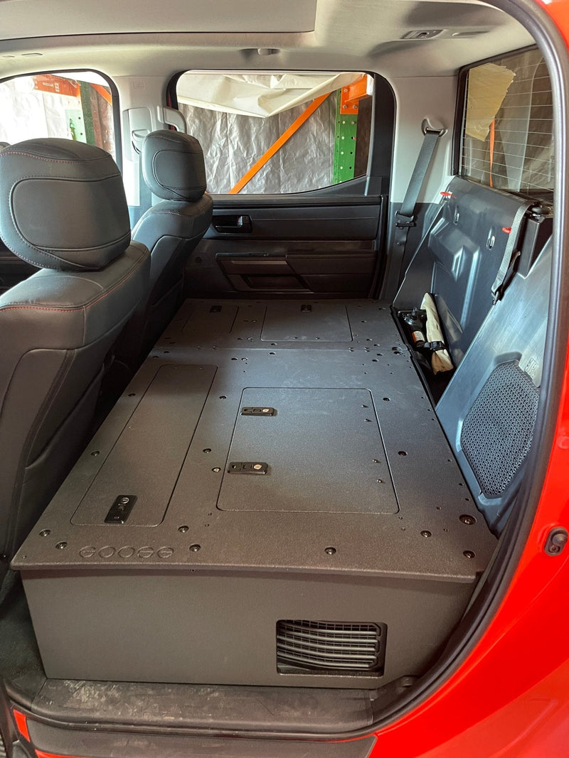 Load image into Gallery viewer, Toyota Tundra 2022-Present 3rd Gen. CrewMax - Second Row Seat Delete Plate System
