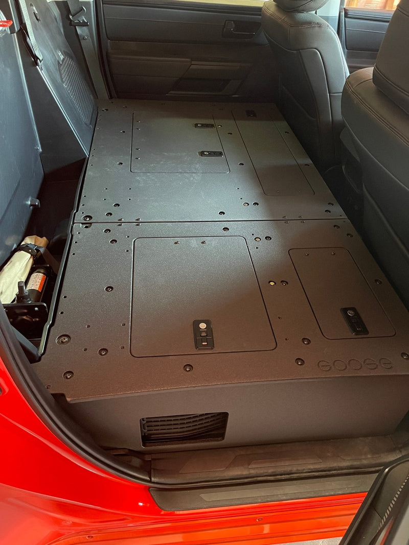 Load image into Gallery viewer, Toyota Tundra 2022-Present 3rd Gen. CrewMax - Second Row Seat Delete Plate System
