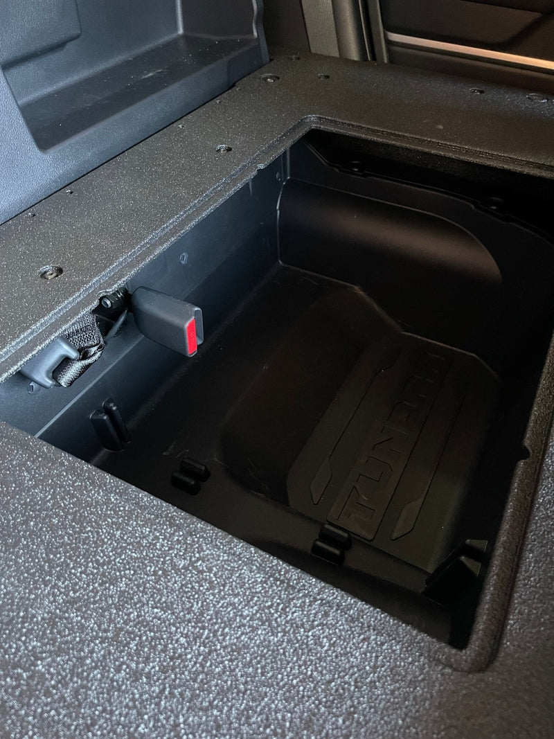 Load image into Gallery viewer, Toyota Tundra 2022-Present 3rd Gen. DoubleCab - Second Row Seat Delete Plate System
