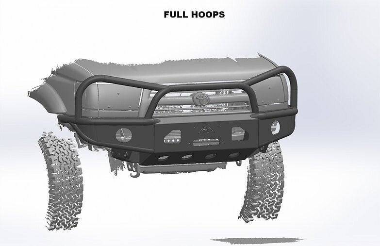 Load image into Gallery viewer, 1996-2004 1st Gen Tacoma Open Wing Hybrid Front Bumper
