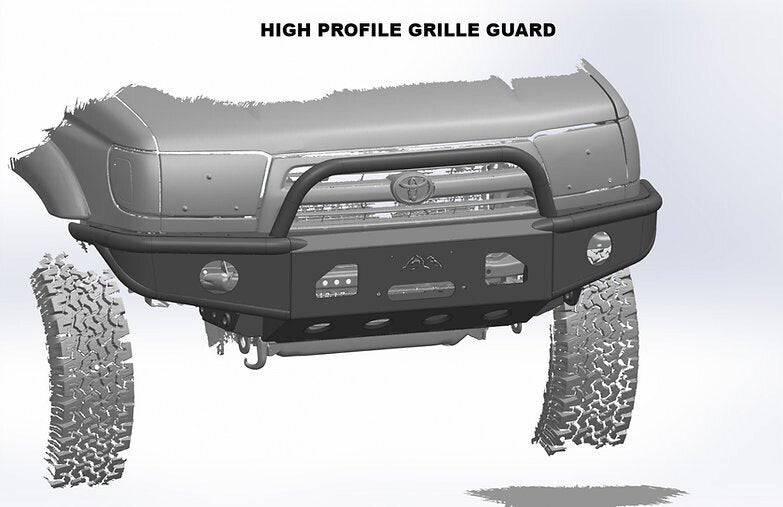 Load image into Gallery viewer, 1996-2004 1st Gen Tacoma Open Wing Hybrid Front Bumper
