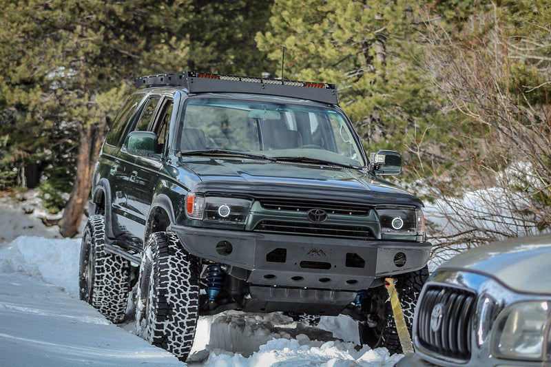 Load image into Gallery viewer, 1996-2002 3rd Gen 4Runner Closed Wing Hybrid Front Bumper - DIY Kit

