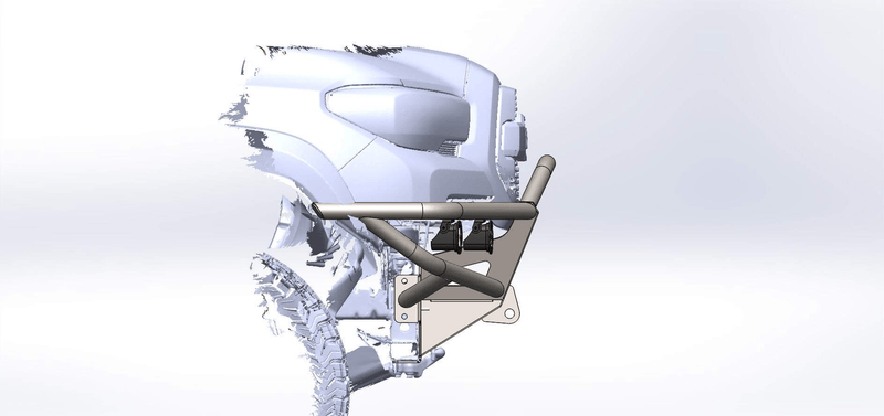 Load image into Gallery viewer, 2016-2023 3rd Gen Tacoma Hybrid Front Bumper - DIY Kit
