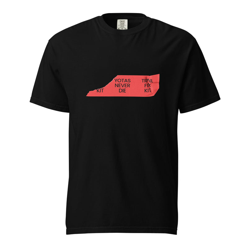 Load image into Gallery viewer, Duct Tape Trail Fix Yotas Never Die T-Shirt
