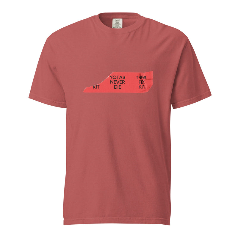 Load image into Gallery viewer, Duct Tape Trail Fix Yotas Never Die T-Shirt
