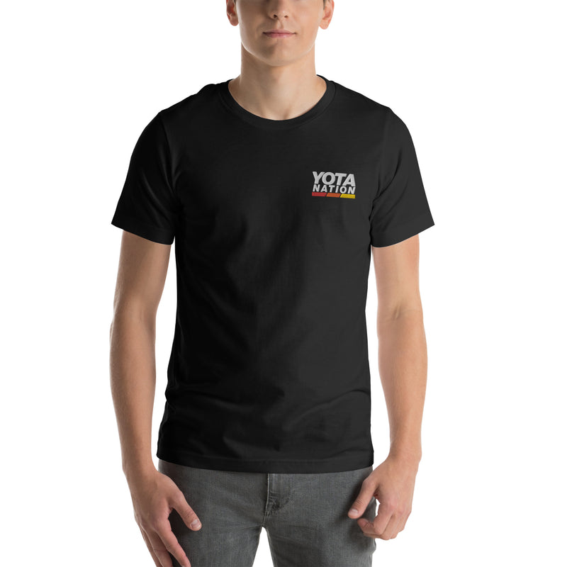 Load image into Gallery viewer, Yota Nation Embroidered t-shirt
