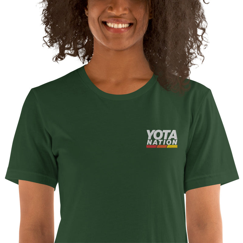 Load image into Gallery viewer, Yota Nation Embroidered t-shirt

