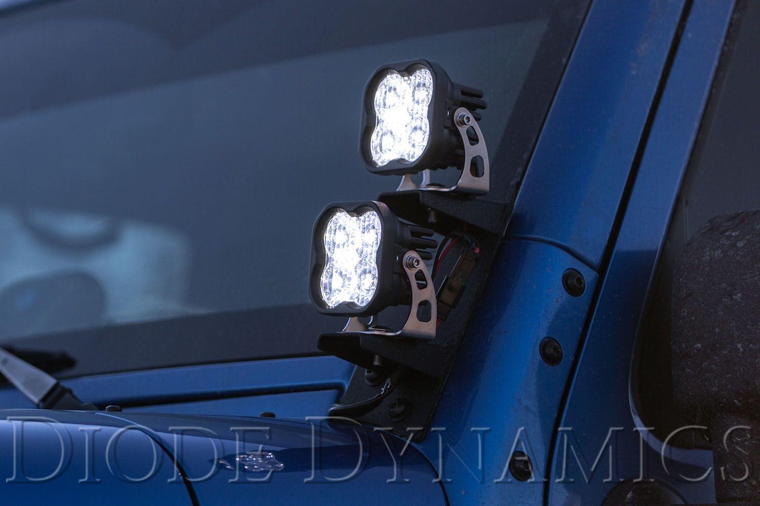 Stage Series 3" SAE/DOT Max Standard LED Pod (one) White/Yellow - Yota Nation