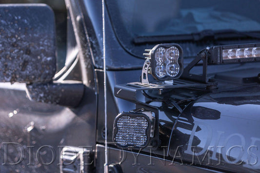 Stage Series 3" SAE/DOT Pro Standard LED Pod (one) White/Yellow - Yota Nation