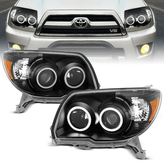 Black Out Headlights with Halos for 2006-2009 4Runners - Yota Nation