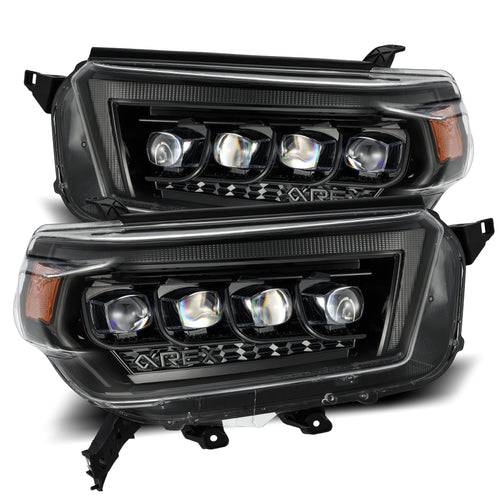 10-13 Toyota 4Runner NOVA-Series LED Projector Headlights Alpha-Black