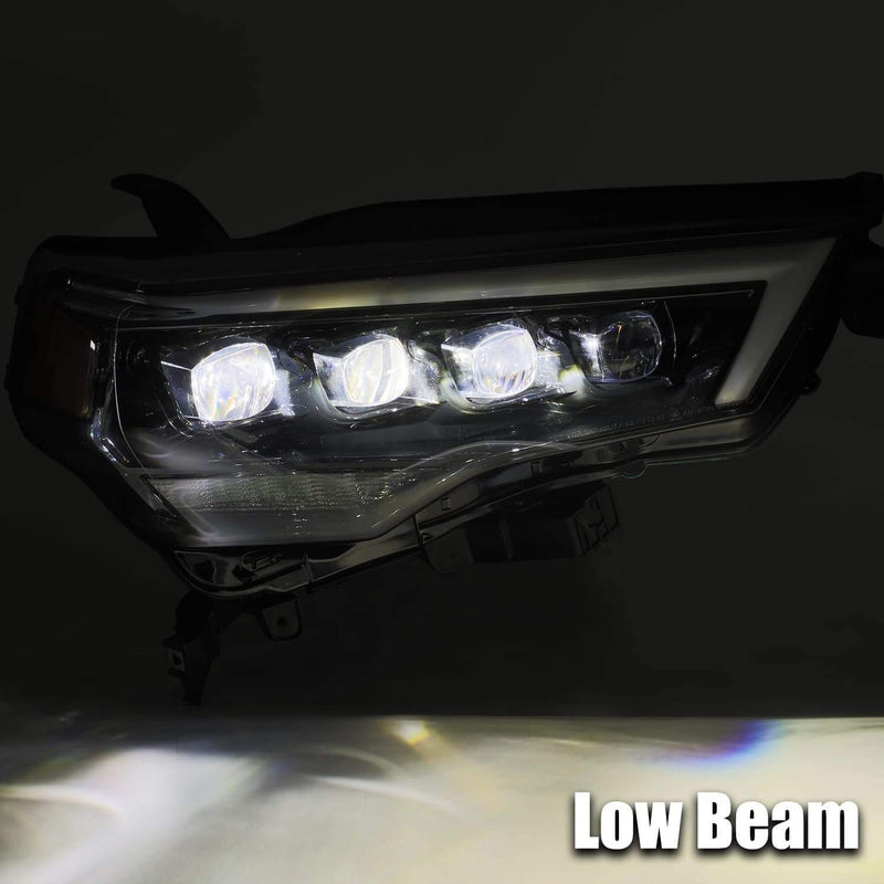 Load image into Gallery viewer, AlphaRex NOVA-Series LED Projector Headlights Chrome 2014+ Toyota 4Runner - Yota Nation
