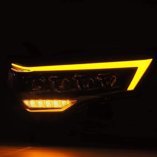 AlphaRex NOVA-Series LED Projector Headlights Black 2014+ Toyota 4Runner - Yota Nation