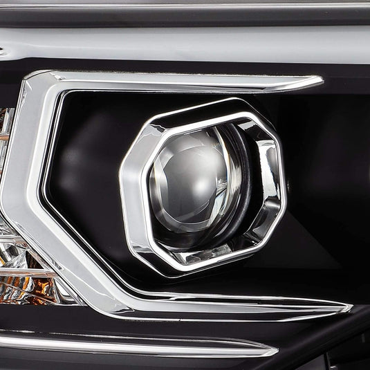 AlphaRex LUXX-Series LED Projector Headlights Black 2014+ Toyota 4Runner - Yota Nation