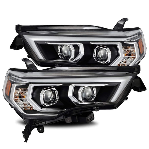 AlphaRex PRO-Series Projector Headlights Black 2014+ Toyota 4Runner - Yota Nation