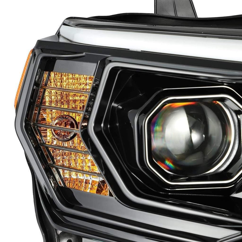 Load image into Gallery viewer, AlphaRex LUXX-Series LED Projector Headlights Alpha-Black 2014+ Toyota 4Runner - Yota Nation
