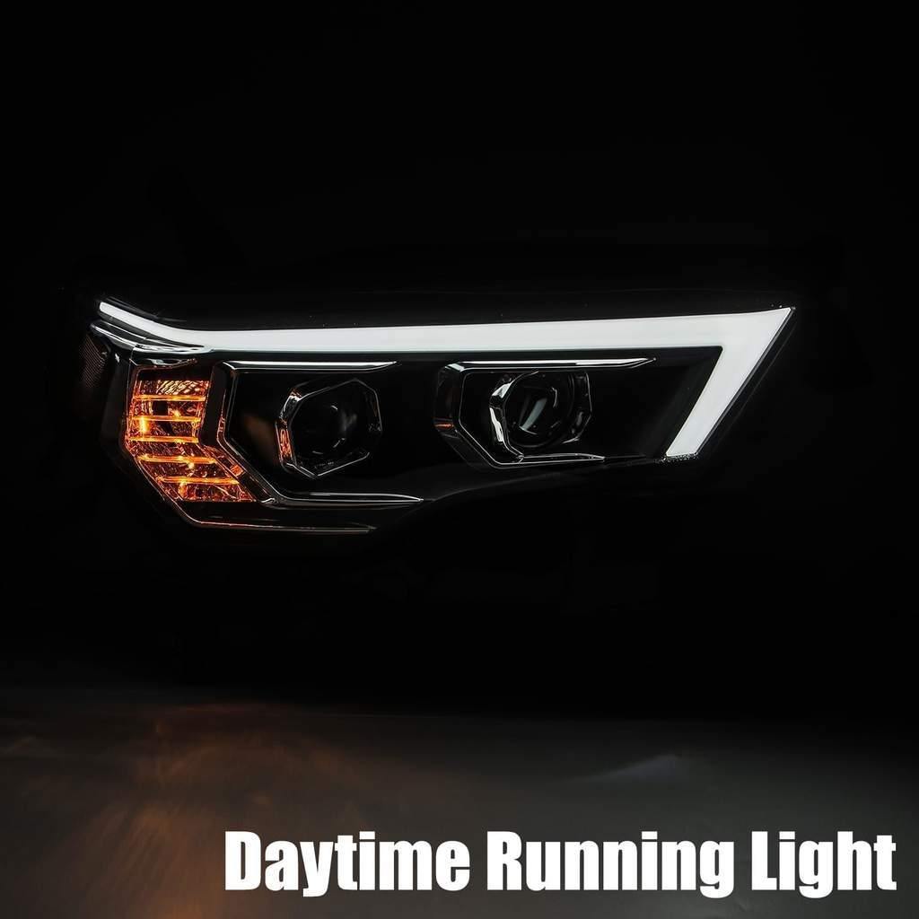 AlphaRex PRO-Series Projector Headlights Alpha-Black 2014+ Toyota 4Runner - Yota Nation