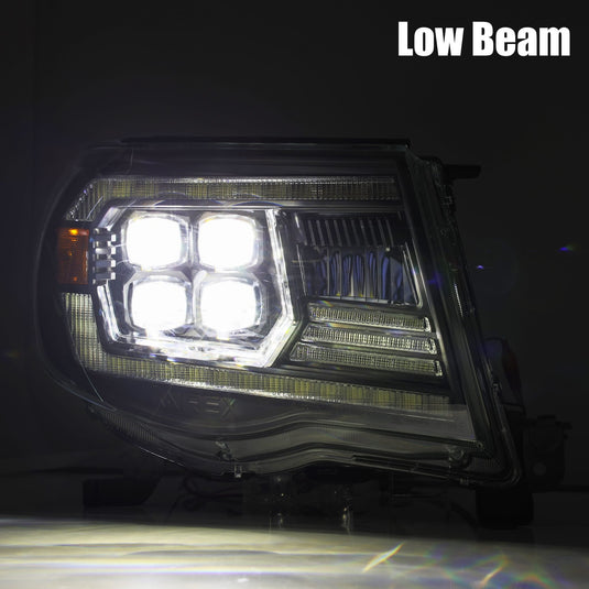 05-11 Toyota Tacoma NOVA-Series LED Projector Headlights Chrome