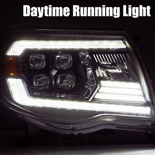 05-11 Toyota Tacoma NOVA-Series LED Projector Headlights Black