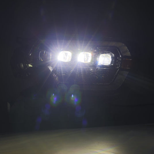 12-15 Toyota Tacoma NOVA-Series LED Projector Headlights Black