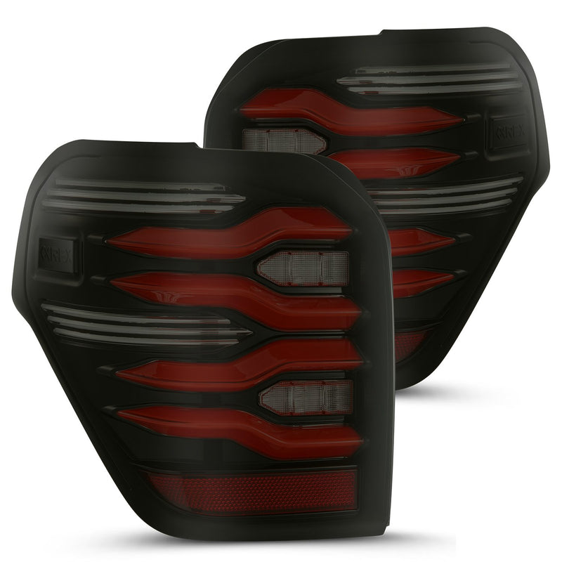 Load image into Gallery viewer, 10-21 Toyota 4Runner LUXX-Series LED Tail Lights Black-Red
