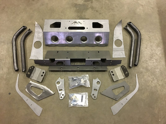 96-02 4Runner Closed Wing Hybrid Front Bumper - Welded