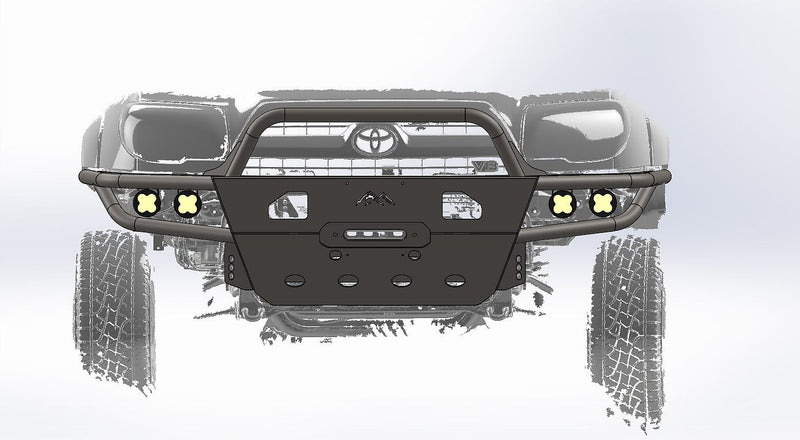 Load image into Gallery viewer, 03-09 4Runner Front Hybrid Bumper - Welded
