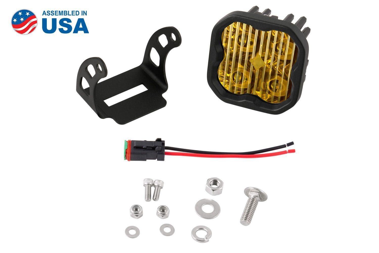 Stage Series 3" SAE/DOT Pro Standard LED Pod (one) White/Yellow - Yota Nation