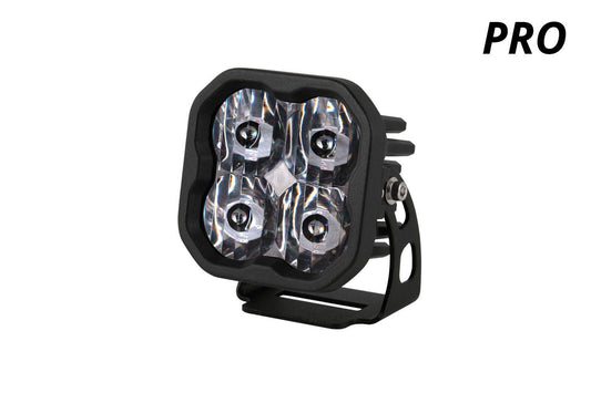 Stage Series 3" SAE/DOT Pro Standard LED Pod (one) White/Yellow - Yota Nation