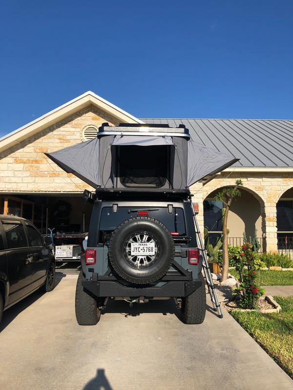Smittybilt Overlander Hard Shell Rooftop Tent - Yota Nation