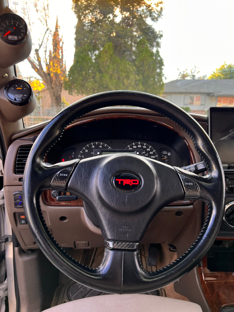 Load image into Gallery viewer, IS300 Steering Wheel Swap TRD Emblem
