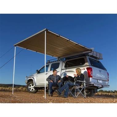 Load image into Gallery viewer, ARB ALUMINUM AWNING WITH LED LIGHT KIT - 8.2&#39; X 8.2&#39; - Yota Nation

