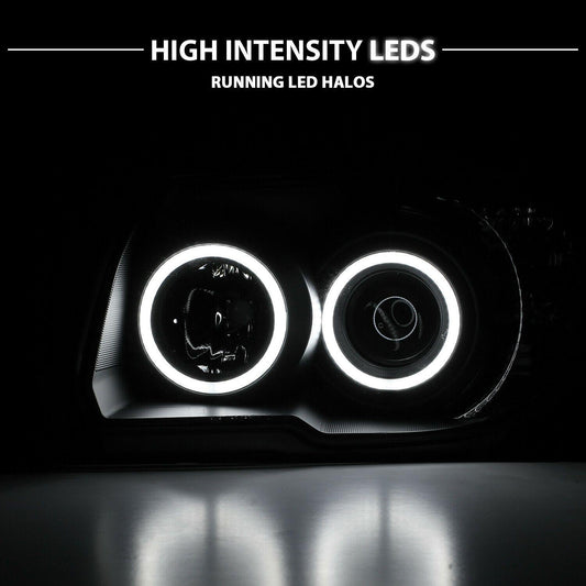 Black Out Headlights with Halos for 2006-2009 4Runners - Yota Nation